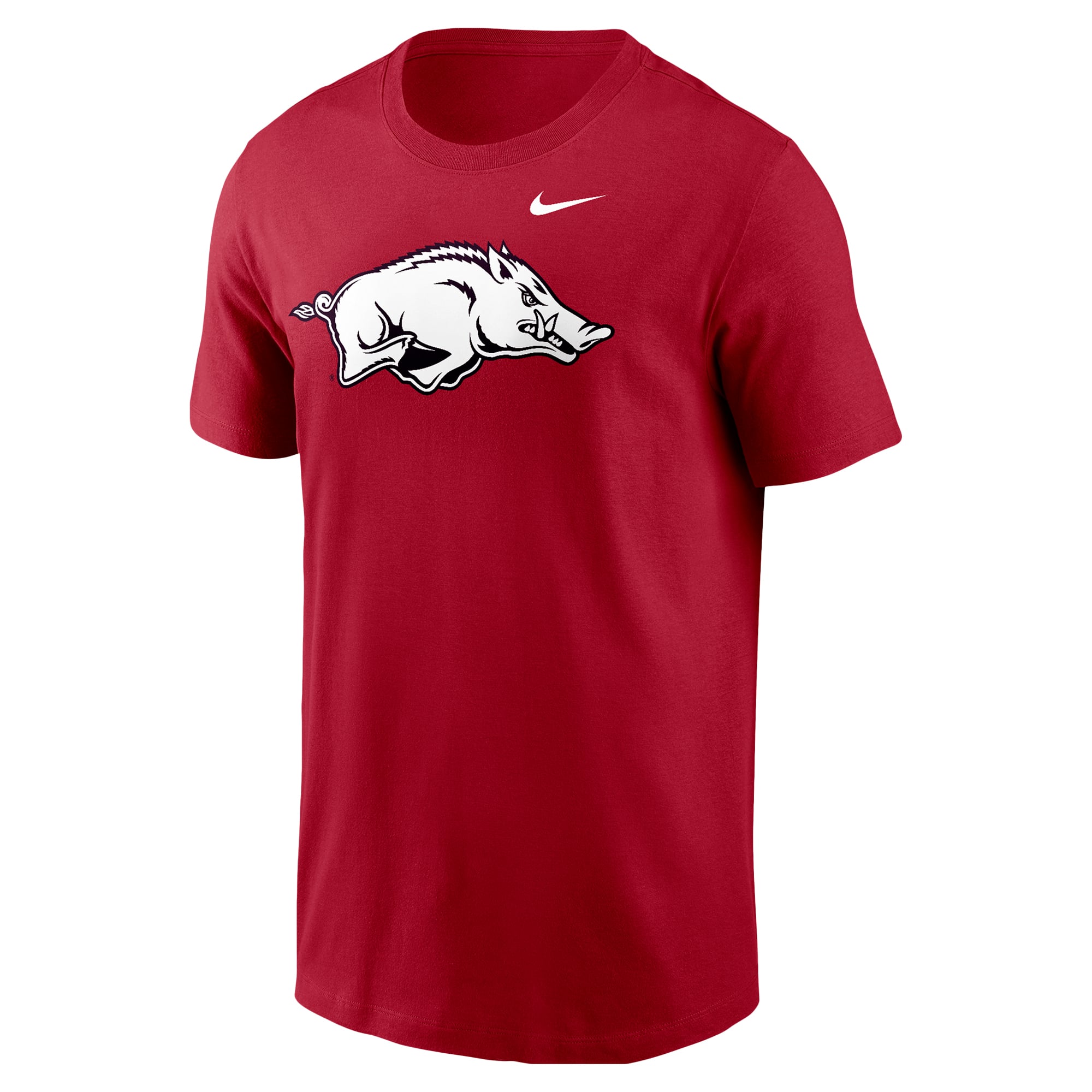 Men's Nike Cardinal Arkansas Razorbacks Logo T-Shirt