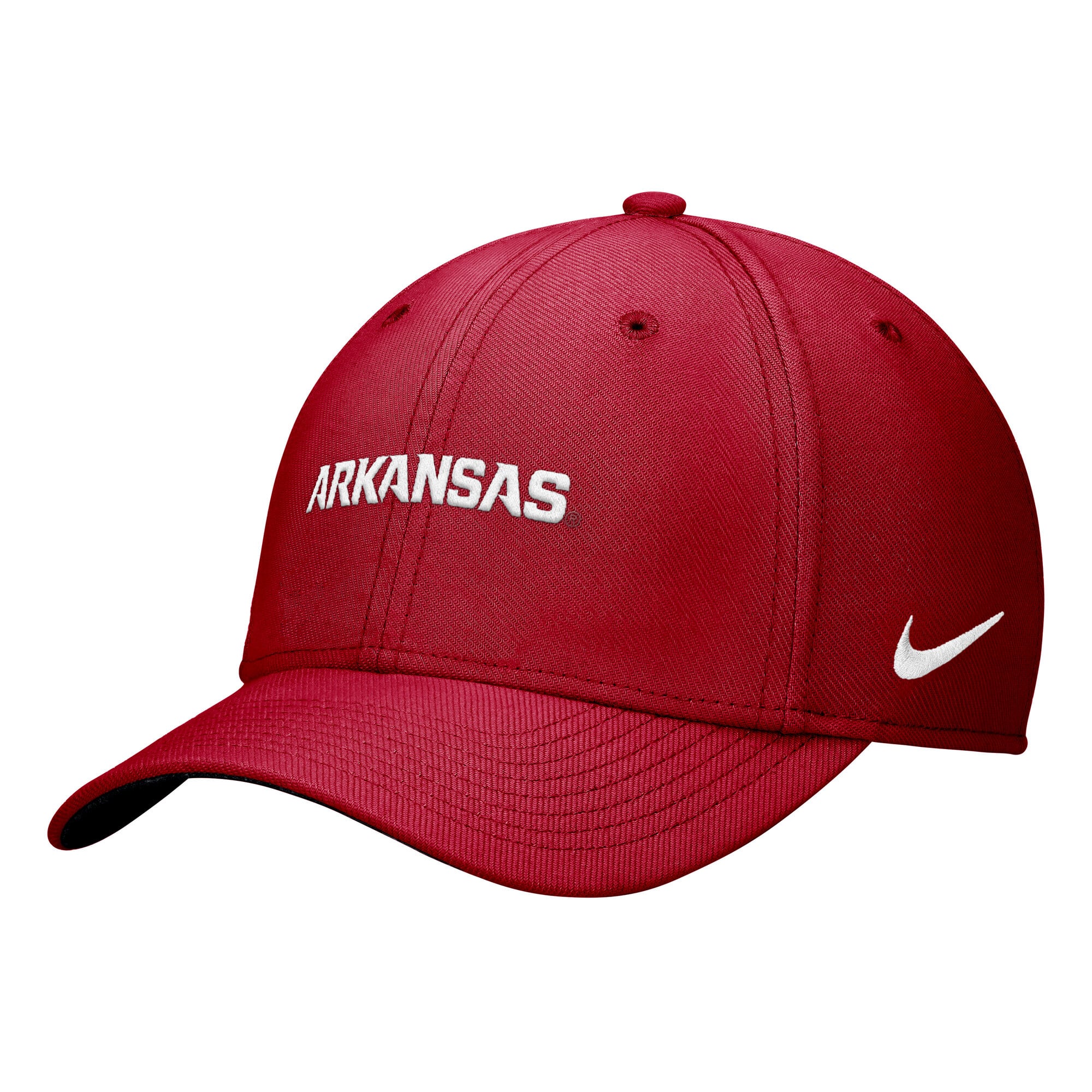 Casquette Nike Cardinal Arkansas Razorbacks Primetime SwooshFlex Dri-FIT pour homme
