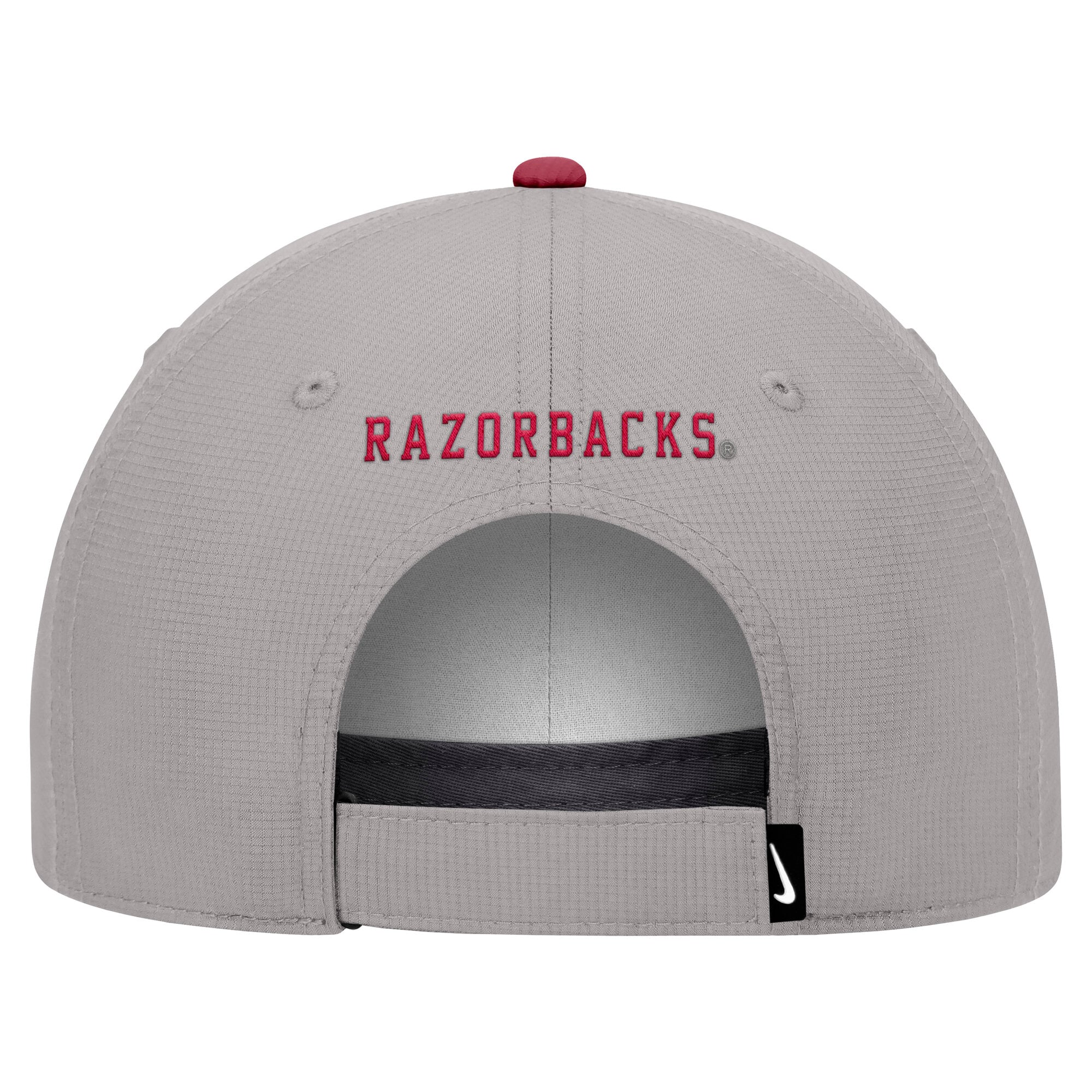 Men's Nike Gray Arkansas Razorbacks Ripstop Dri-FIT Adjustable Hat