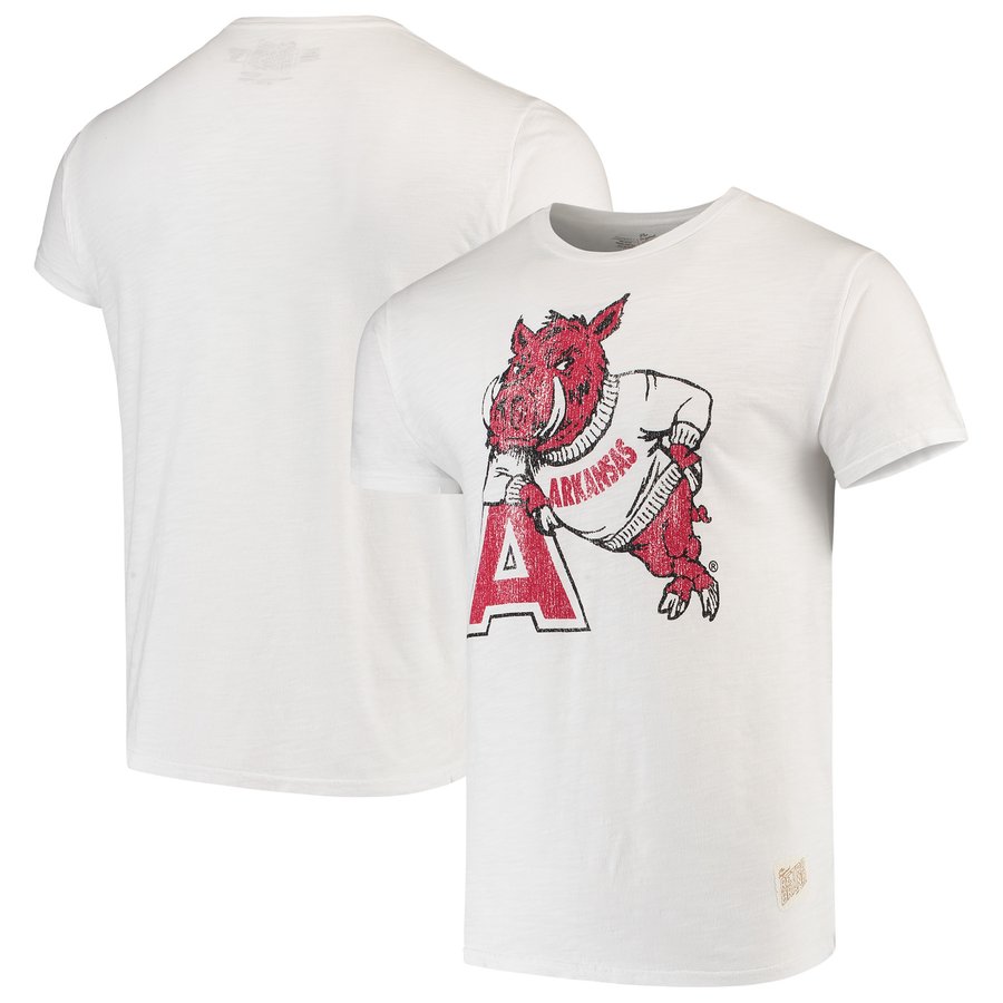 Arkansas Razorbacks Retro Vintage Arkansas Razorback Logo Slobber Hog' Logo Added Again To