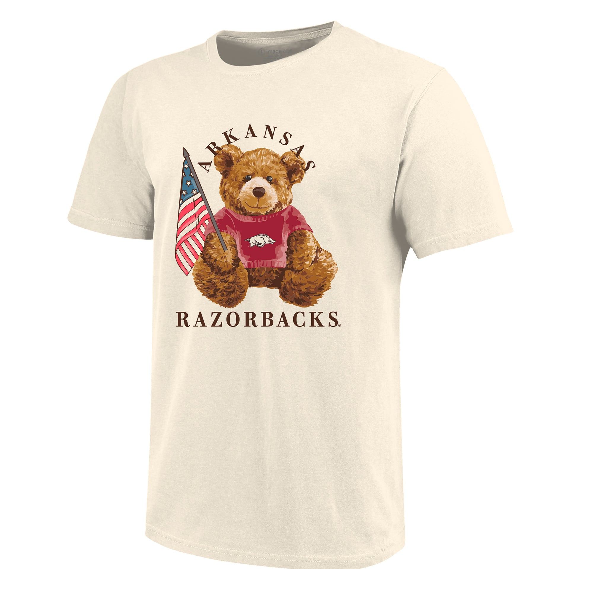 T-shirt crème pour tout-petit Arkansas Razorbacks All-American Teddi