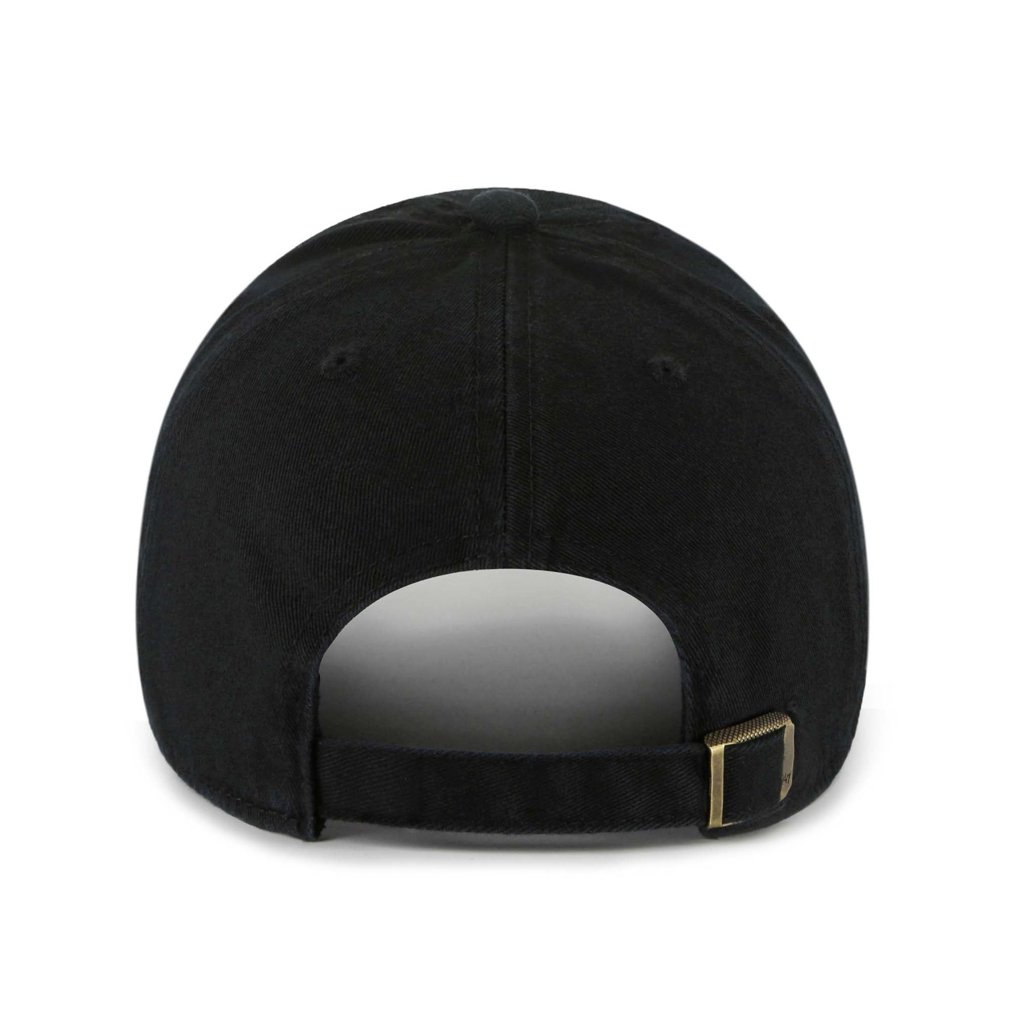 Unisex '47  Arkansas Razorbacks Black Clean Up Adjustable Hat