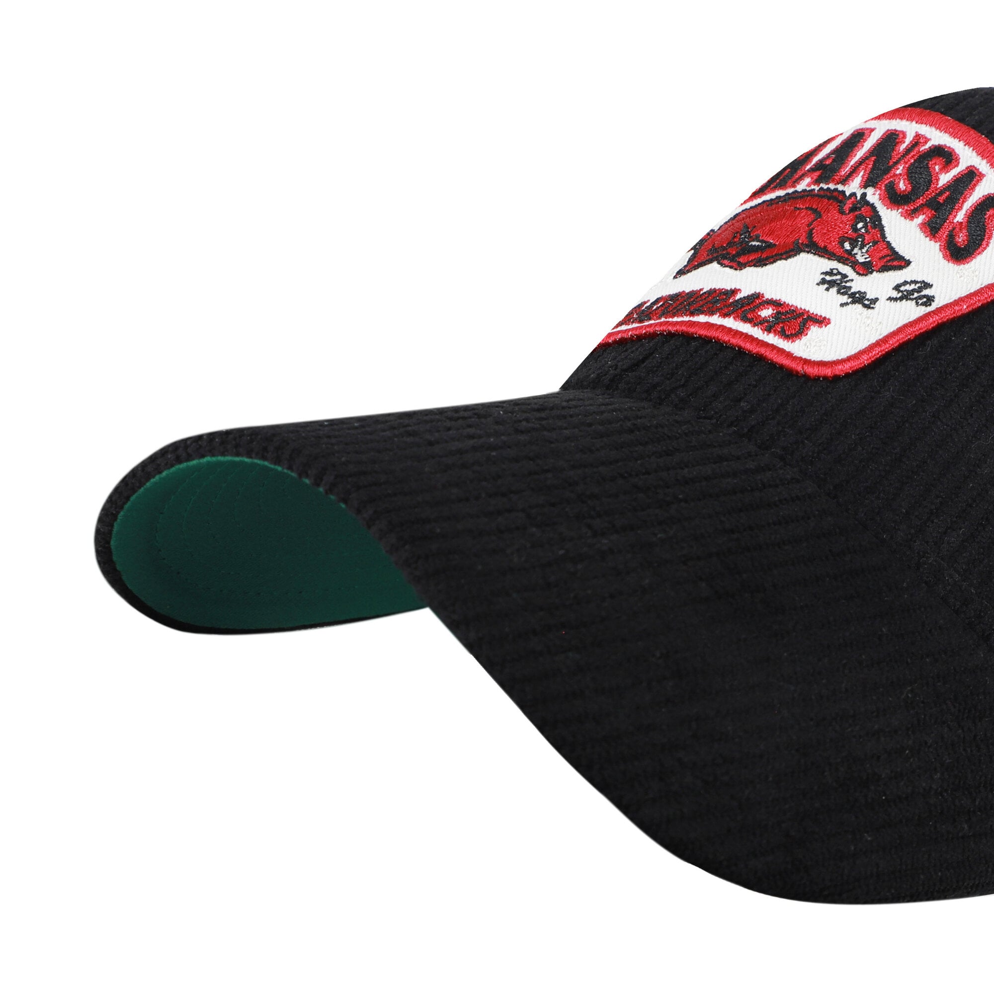 Casquette unisexe ajustable '47 Black Arkansas Razorbacks Accordia en velours côtelé MVP