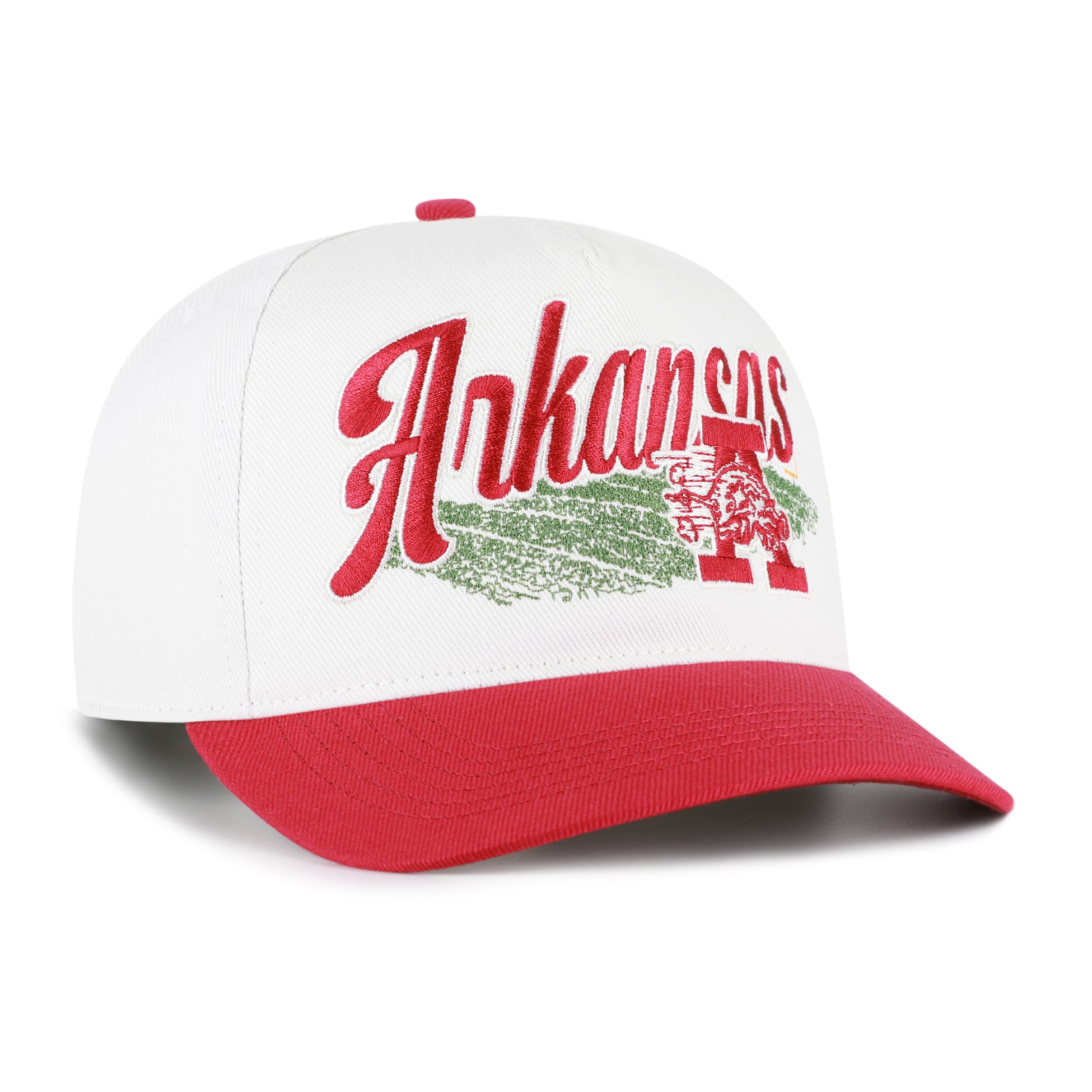 Unisex '47 Natural Arkansas Razorbacks Saturday Capsule Enfield Hitch Adjustable Hat