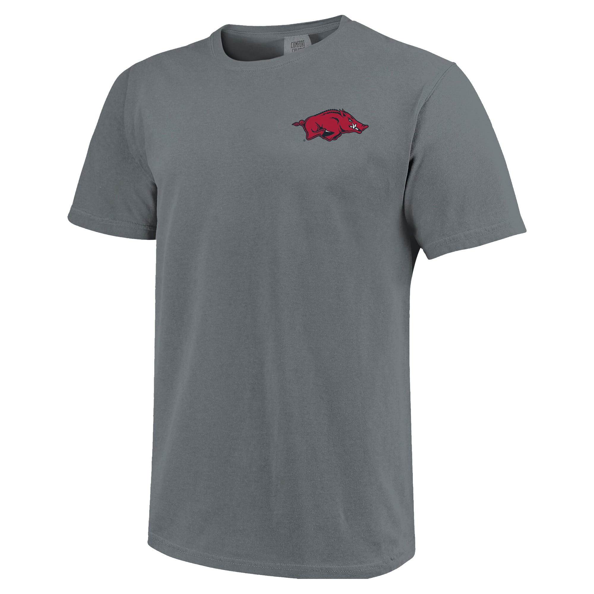 Unisex Image One Maroon Arkansas Razorbacks Hyper Local Campus Statue T-Shirt