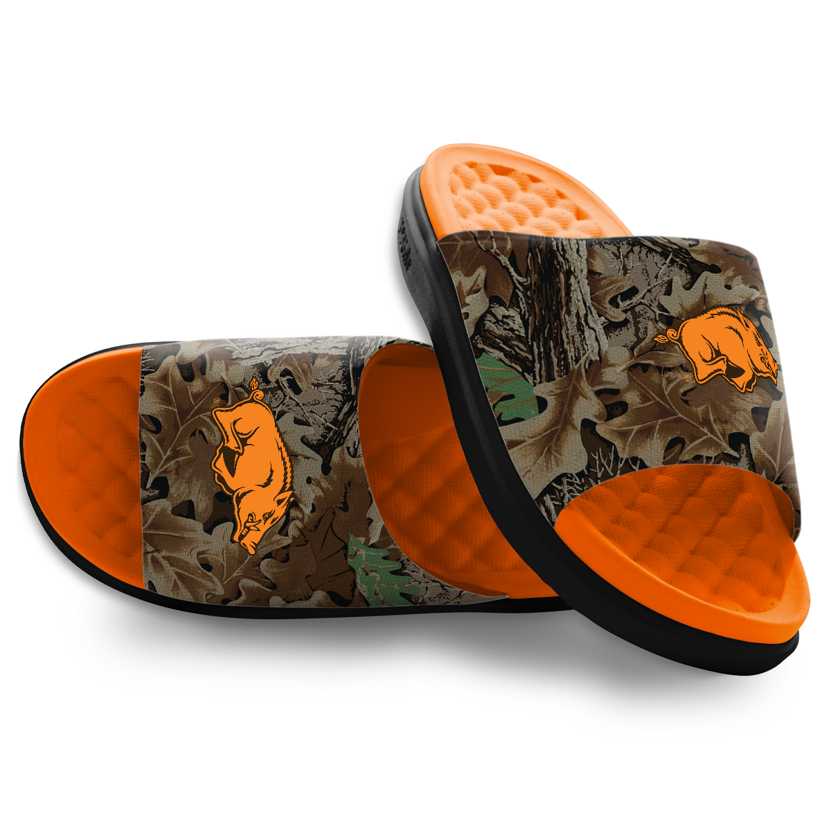 Itasca West Lake Sandals - Brown and Orange Men Size 9 Nwt Camo Camouflage Sandals Nylon Upper for Men for sale | eBay main image 4