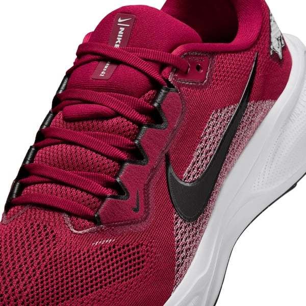 Arkansas Razorbacks Nike Air Zoom Running Shoes  Men\'s Size 12.5 Nike Unisex Nike Gray Arkansas Razorbacks Zoom Pegasus 41  main image 2