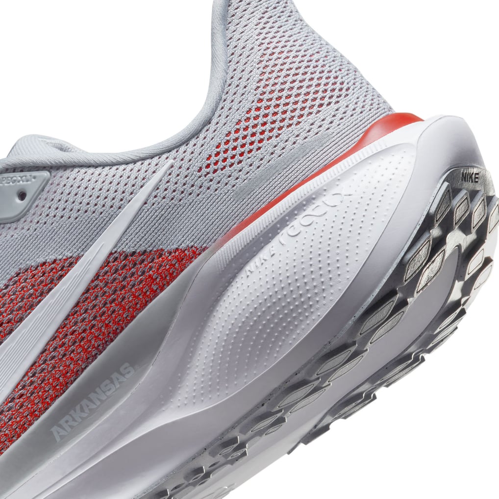Unisex Nike Gray Arkansas Razorbacks Zoom Pegasus 41 Running  display picture 1