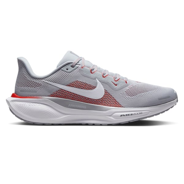 Unisex Nike Gray Arkansas Razorbacks Zoom Pegasus 41 Running  display picture 2