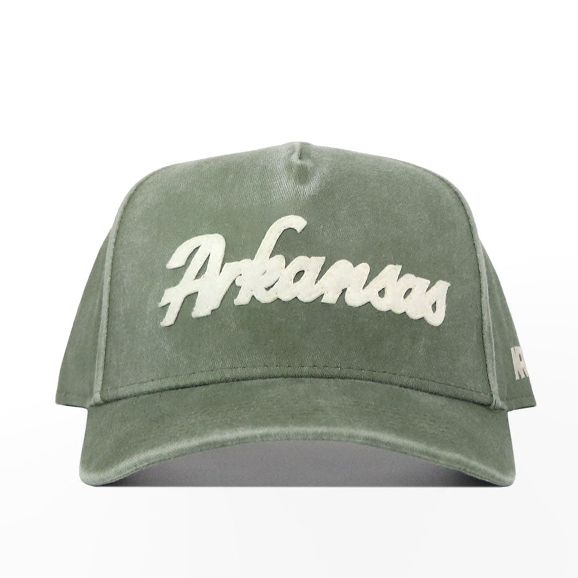 Casquette unisexe No Rivals verte Arkansas Razorbacks Home Turf ajustable