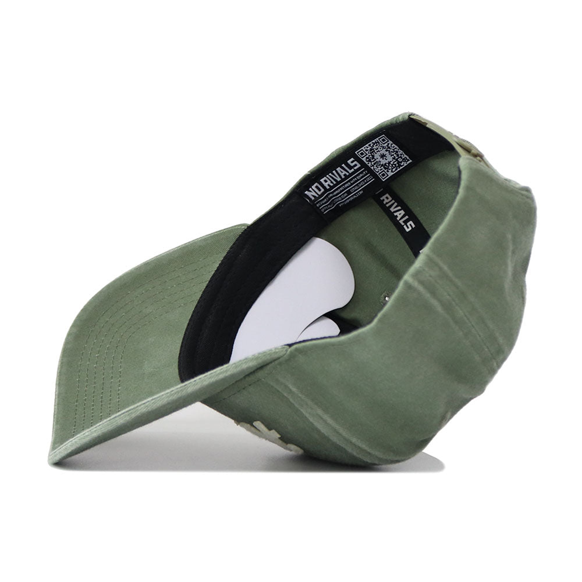 Casquette unisexe No Rivals verte Arkansas Razorbacks Home Turf ajustable