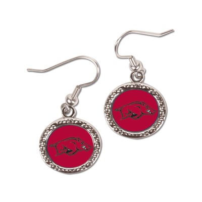Arkansas Razorbacks WinCraft Women's Round Dangle Earrings