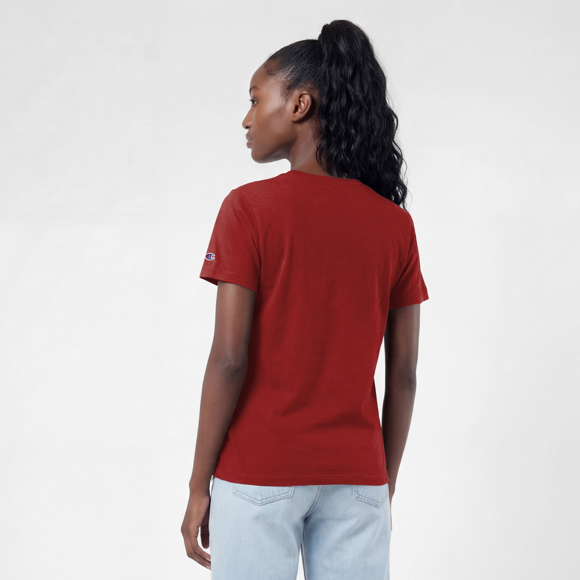 Women's Champion Cardinal Arkansas Razorbacks Lifestyle T-Shirt