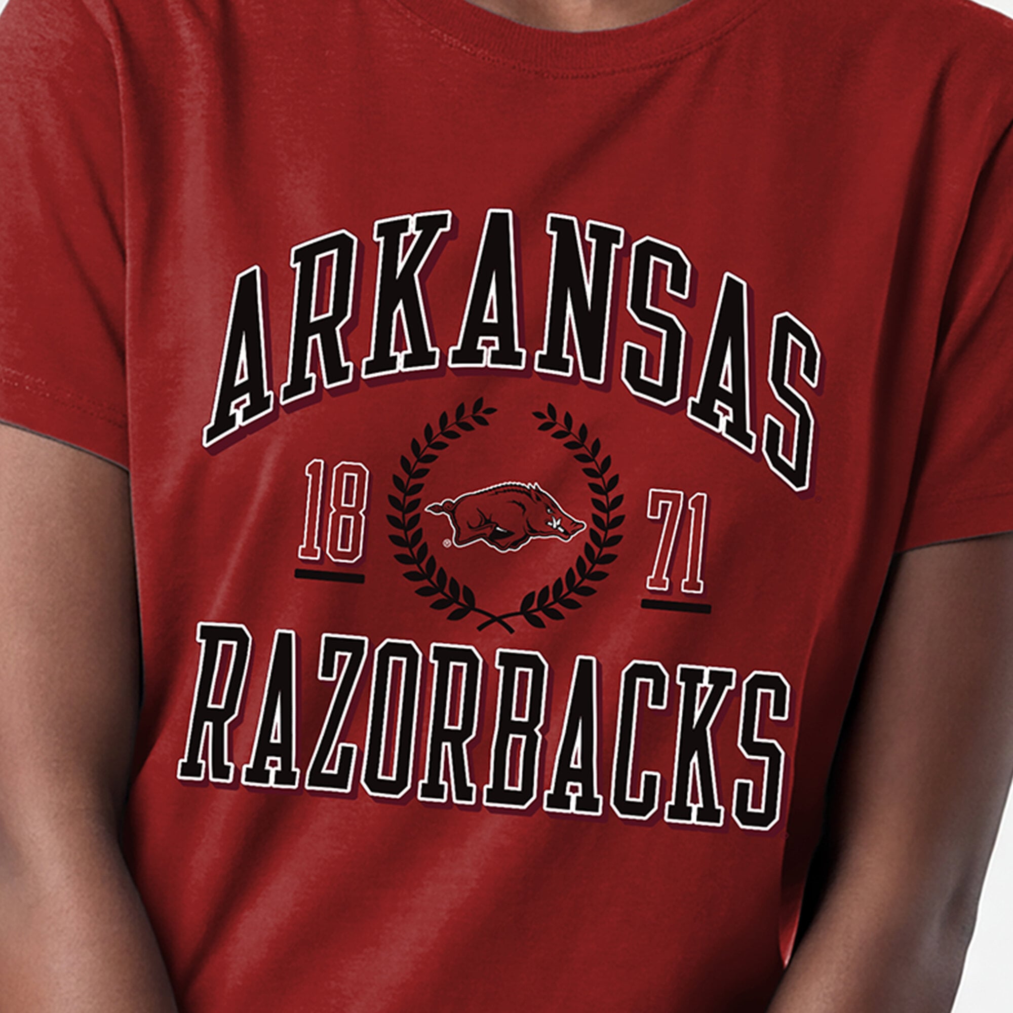 Women's Champion Cardinal Arkansas Razorbacks Lifestyle T-Shirt
