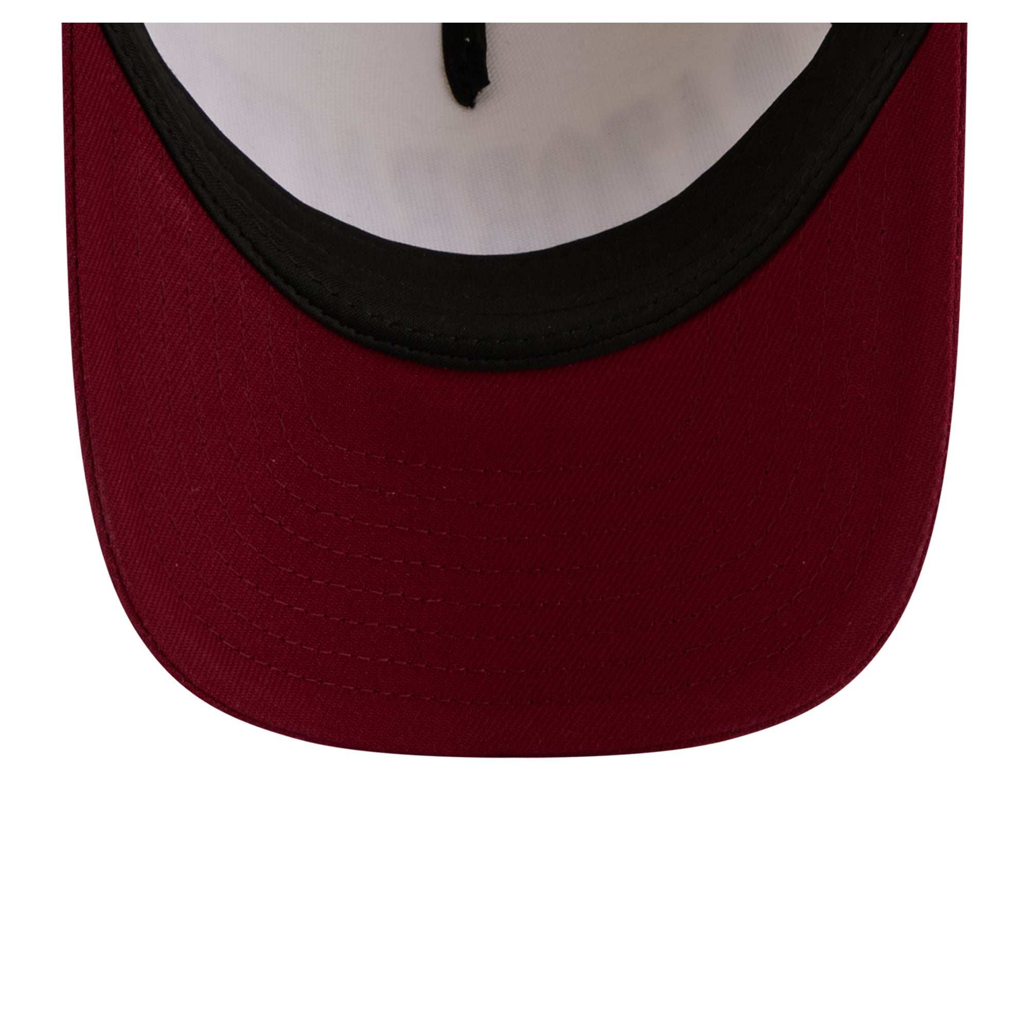 Casquette ajustable New Era blanche/rouge Arkansas Razorbacks 9FORTY pour femme