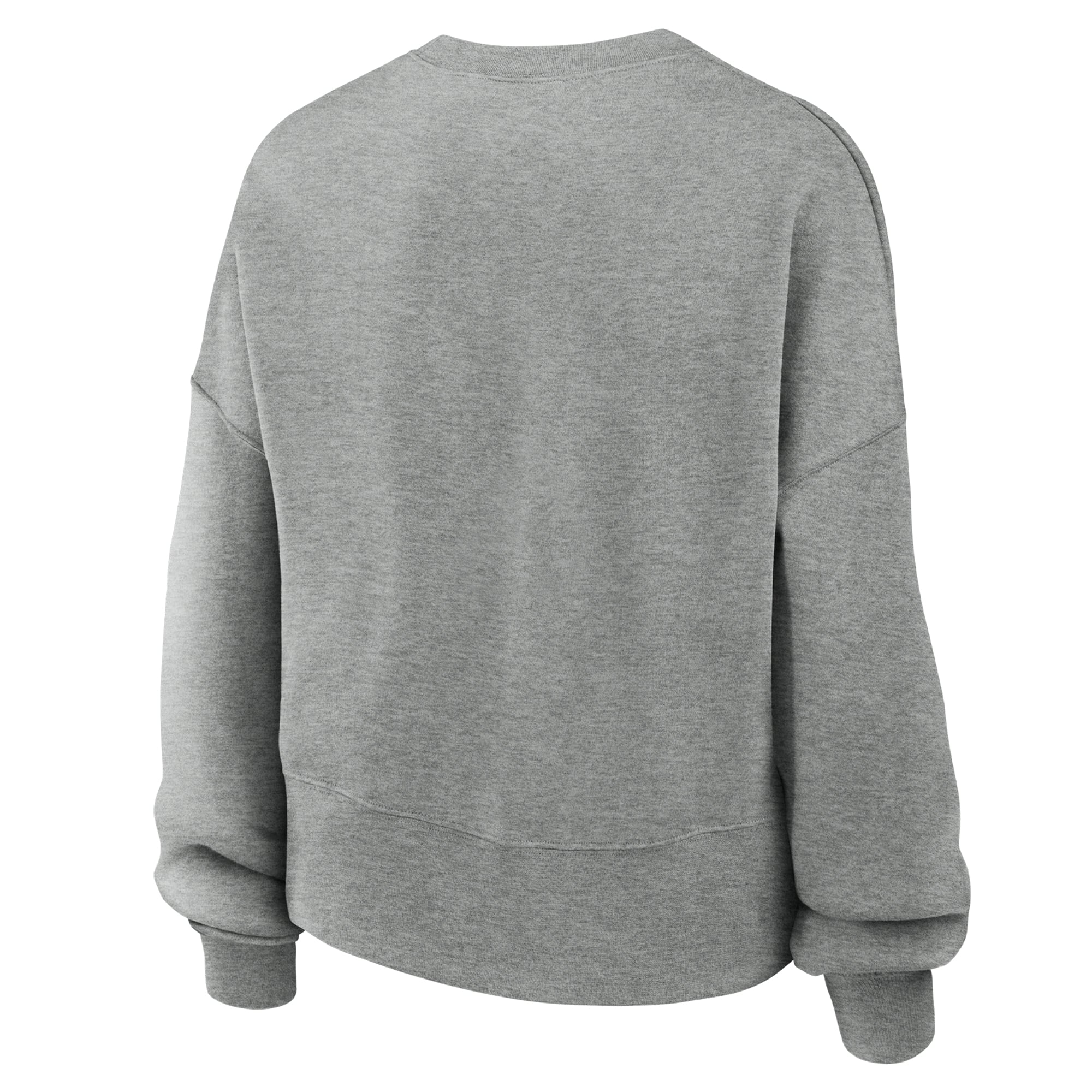 Women's Nike Heather Gray Arkansas Razorbacks Phoenix Fleece Pullover Sweatshirt
