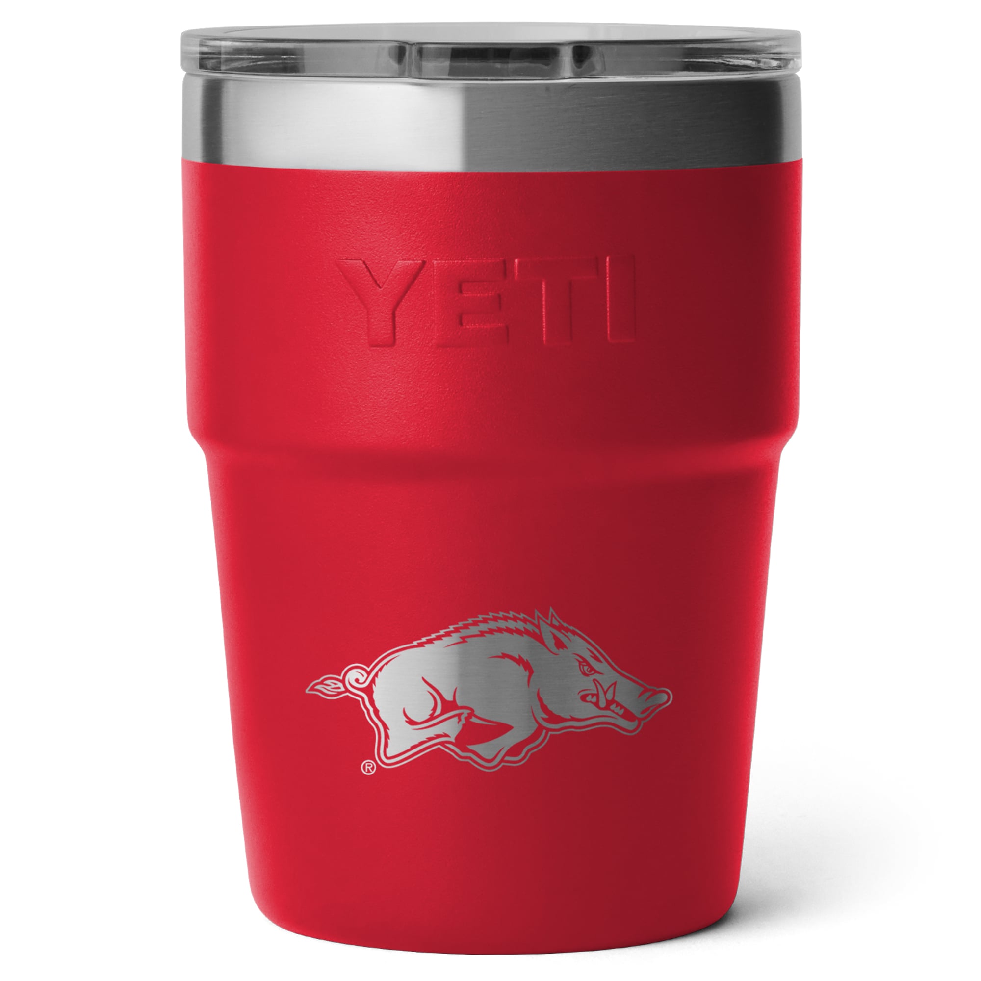 Gobelet empilable Rambler YETI Arkansas Razorbacks 473 ml avec couvercle Magslider
