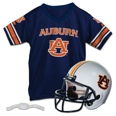 Arkansas Razorbacks Franklin Sports Youth NCAA Deluxe Helmet & Jersey Set