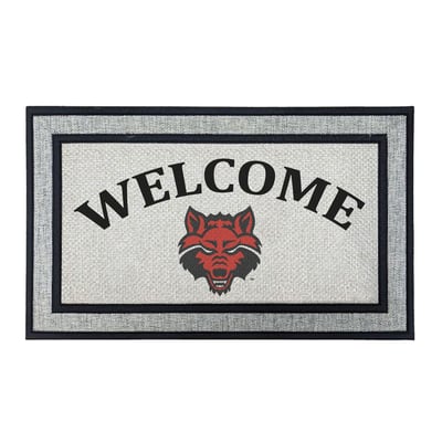 Arkansas State Red Wolves Jardine 18" x 30" Welcome Doormat