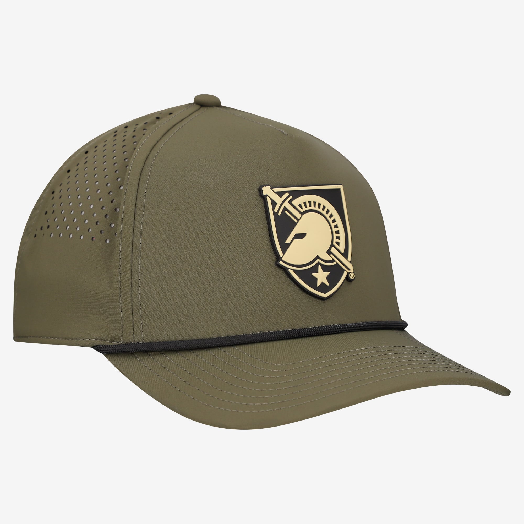 Men's Branded Bills  Green Army Black Knights Classic Adjustable Rope Hat
