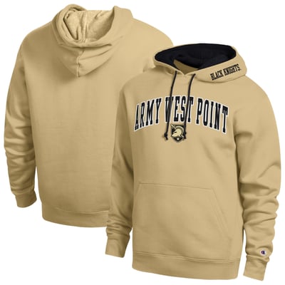  Army Black Knights Champion Arch Tackle Twill Hoodie - Gold