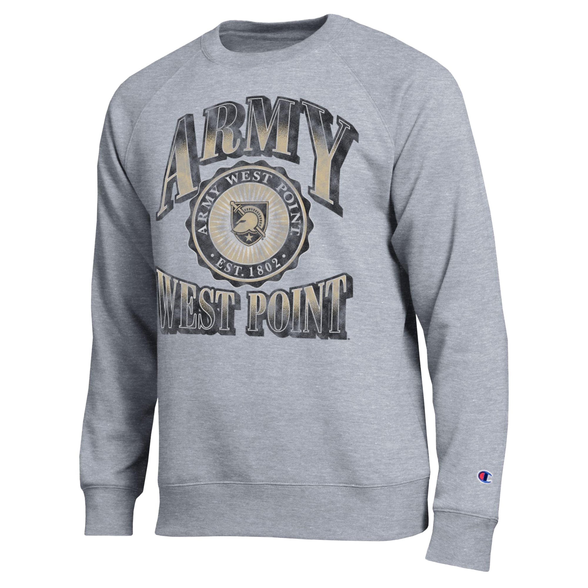 Men's Champion Heather Gray Army Black Knights All-Star Sweatshirt