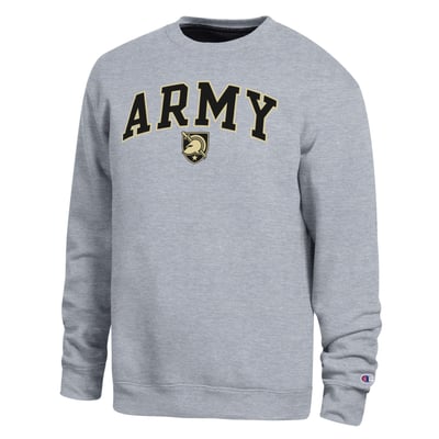  Army Black Knights Champion Arch Sweatshirt - Heather Gray
