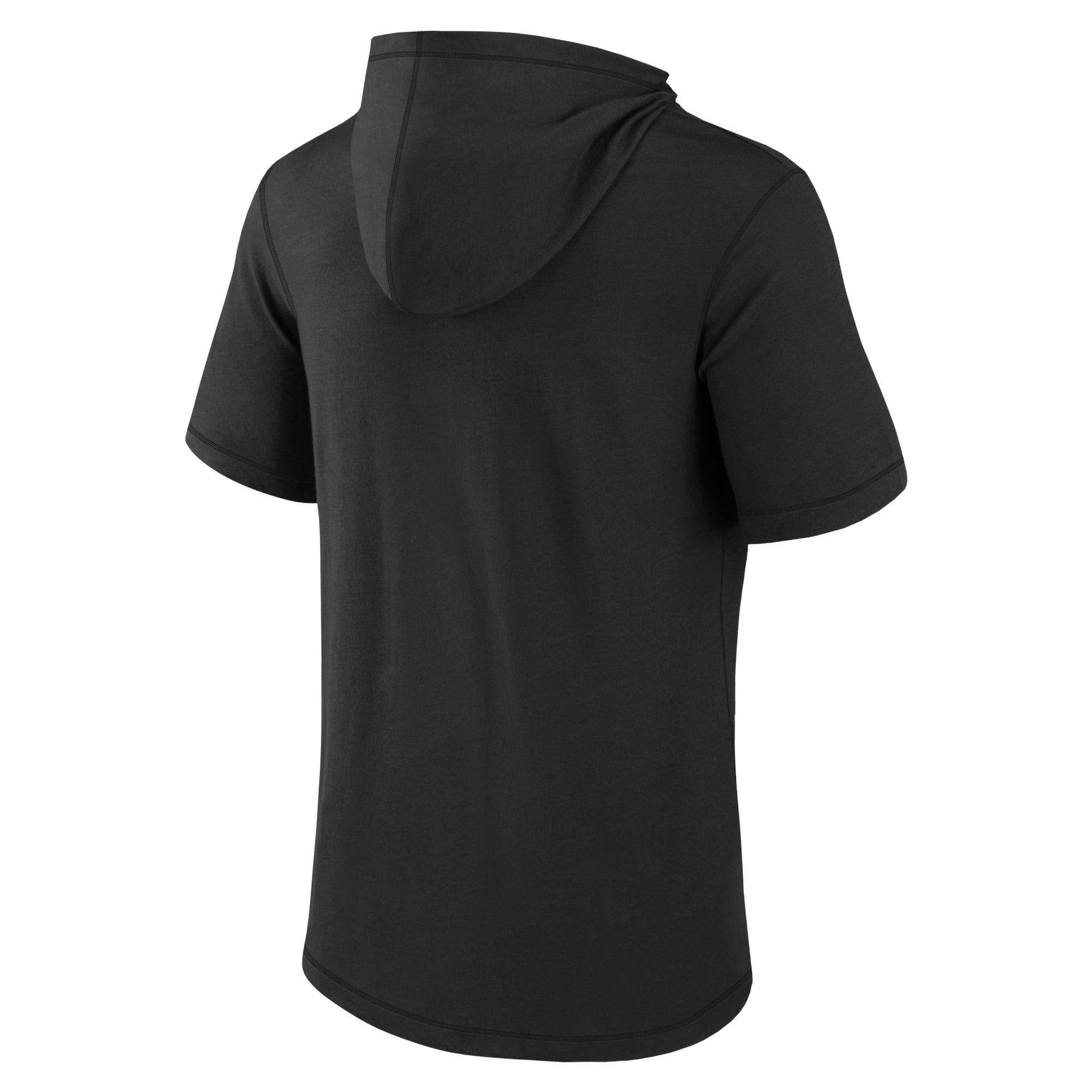 T-shirt à capuche avec logo principal Fanatics Black Army Knights pour hommes