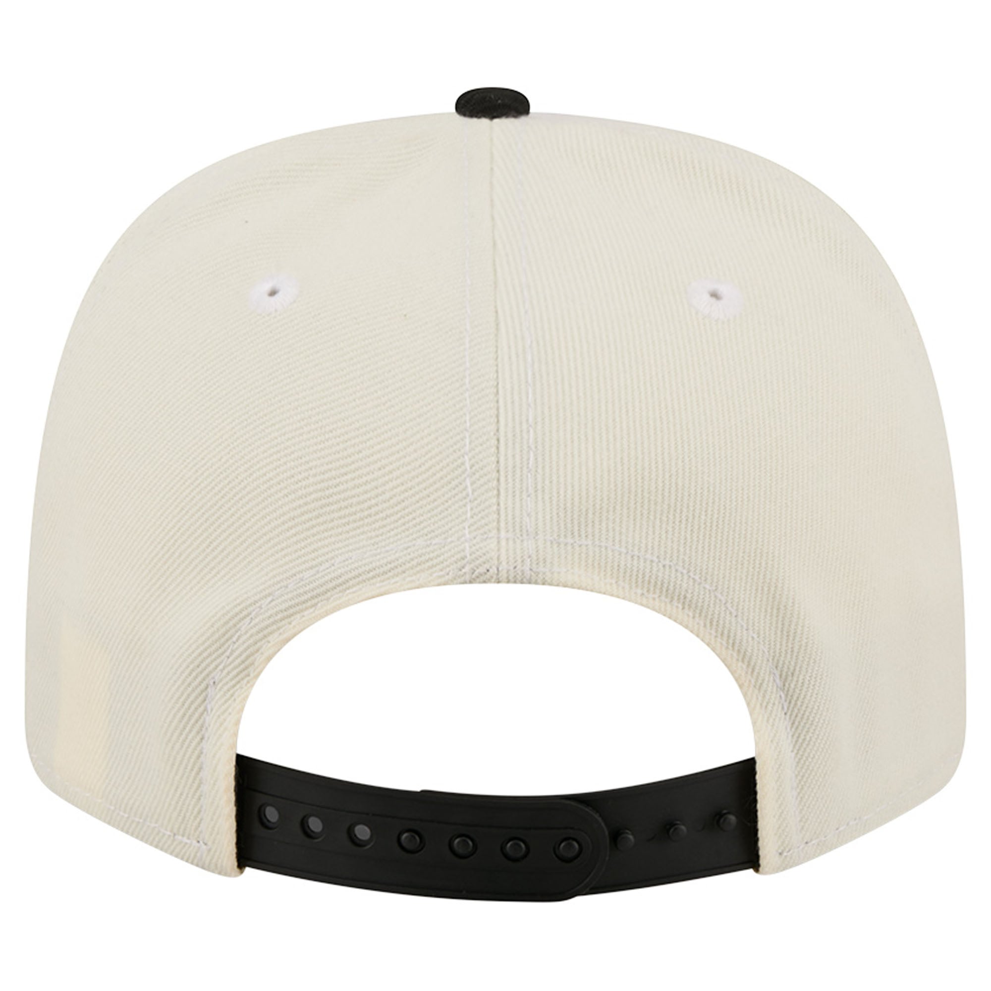 Men's New Era Cream/Black Army Black Knights America's 250th 9SEVENTY Adjustable Hat