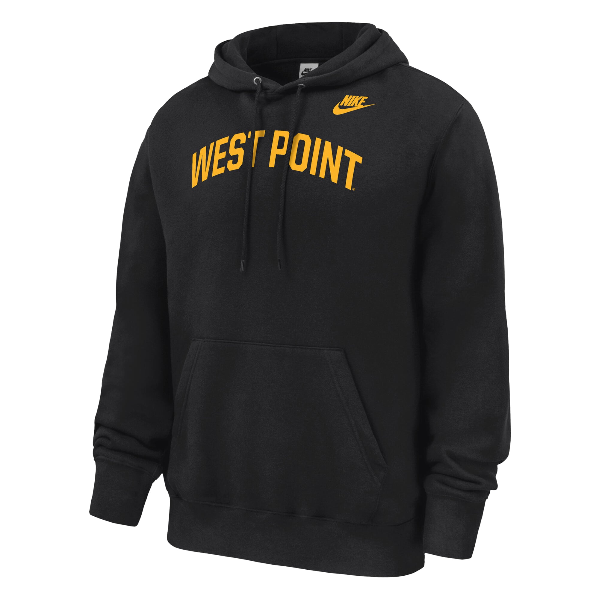 Men's Nike Black Army Knights 2026 West Point Classic Collection Club Fleece Hoodie