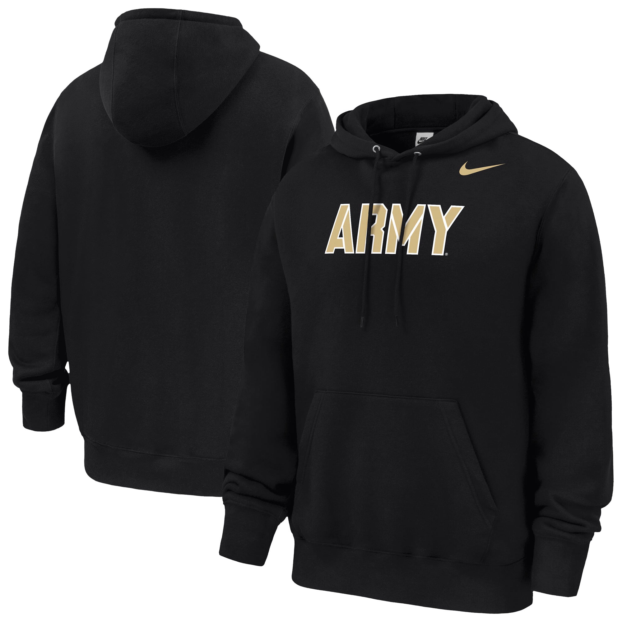 Sweat à capuche polaire Nike Black Knights Club pour homme
