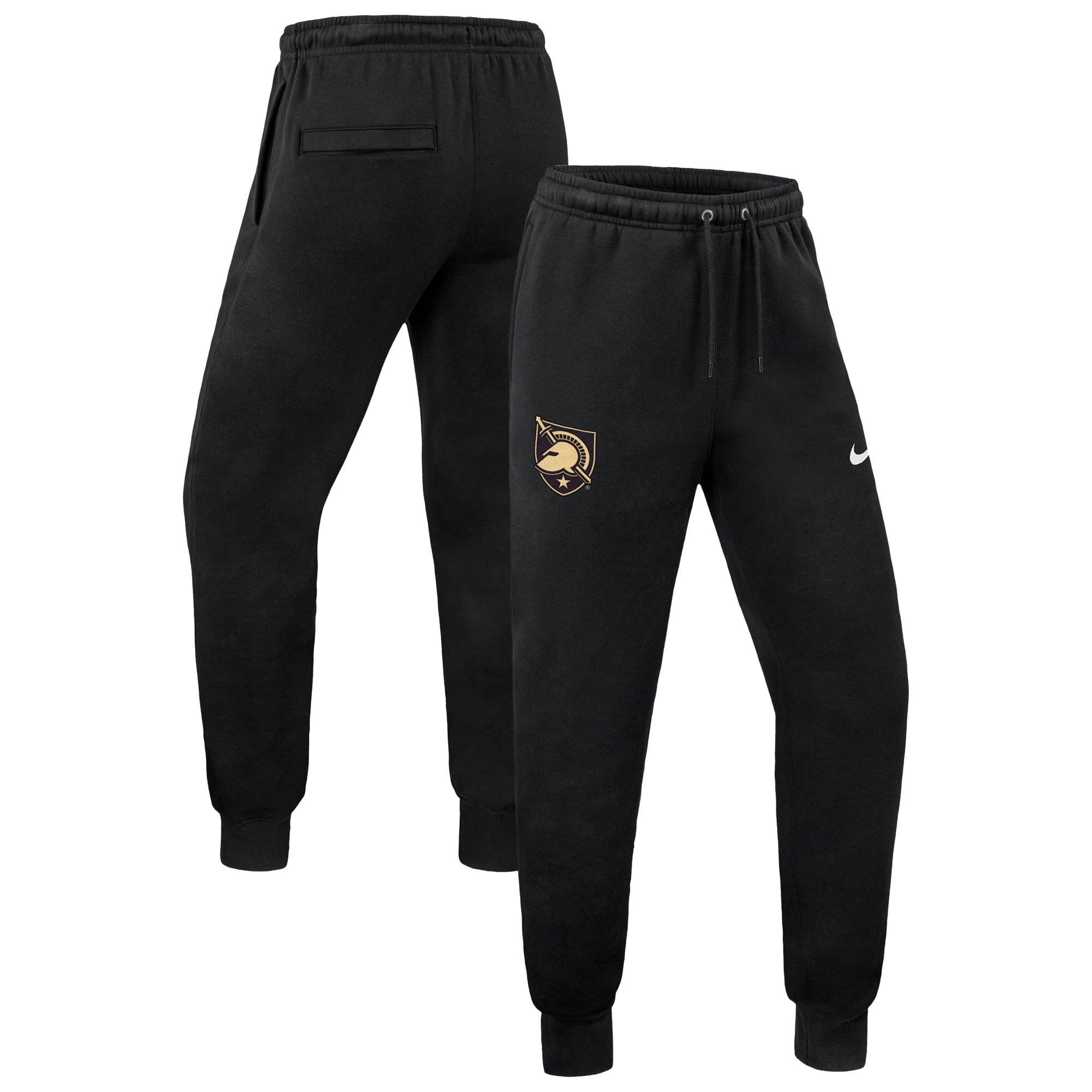 Pantalon de jogging en polaire Nike Black Knights Club pour homme, noir militaire