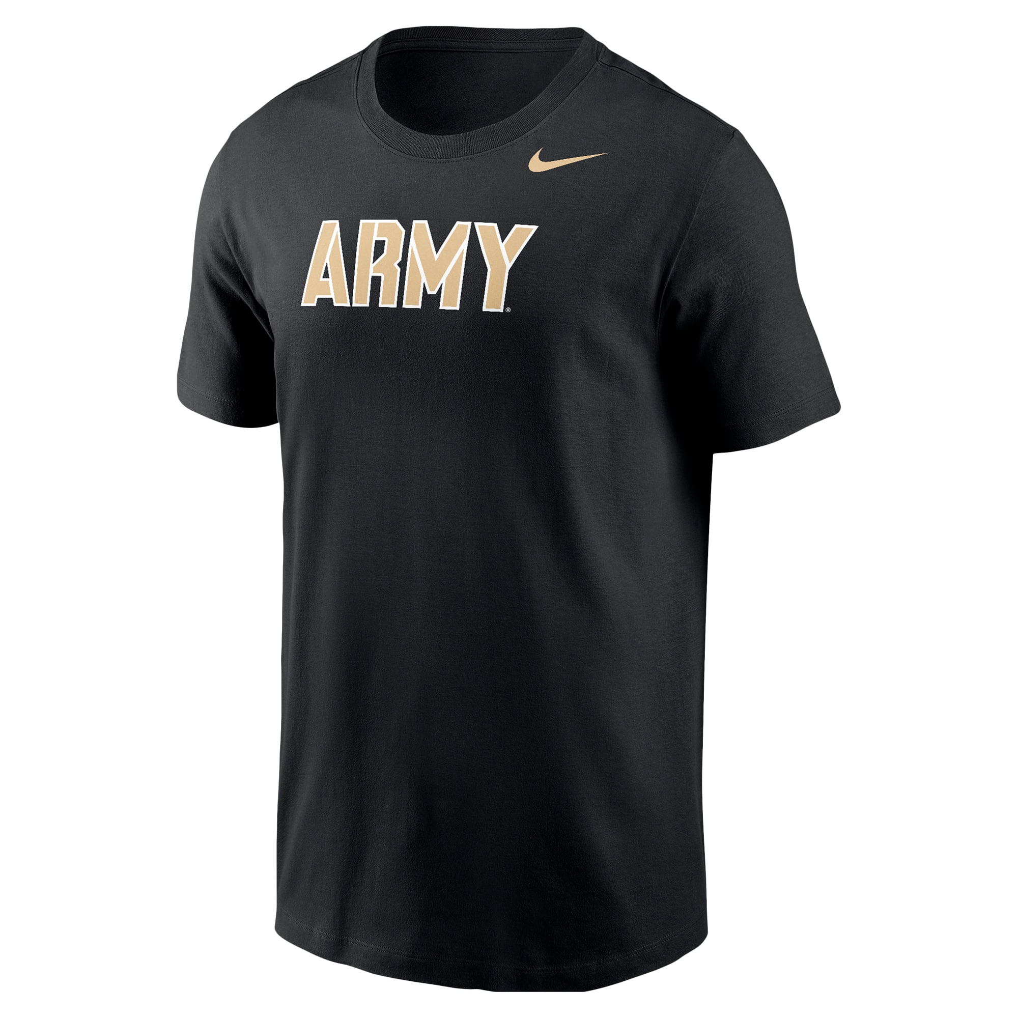 Men's Nike Black Army Knights Logo T-Shirt
