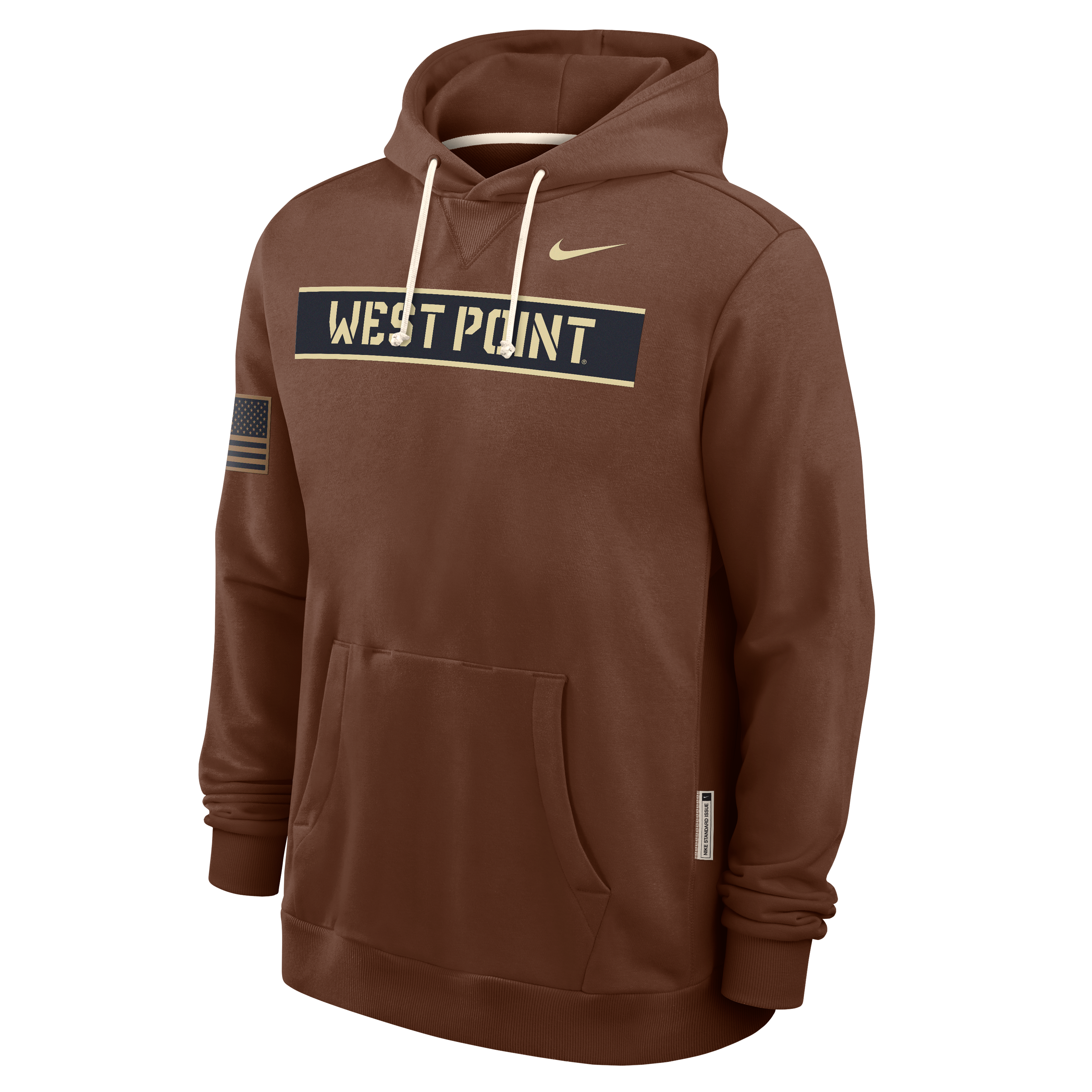 Men's Nike Brown Army Black Knights 2026 Military Appreciation Dri-FIT ...