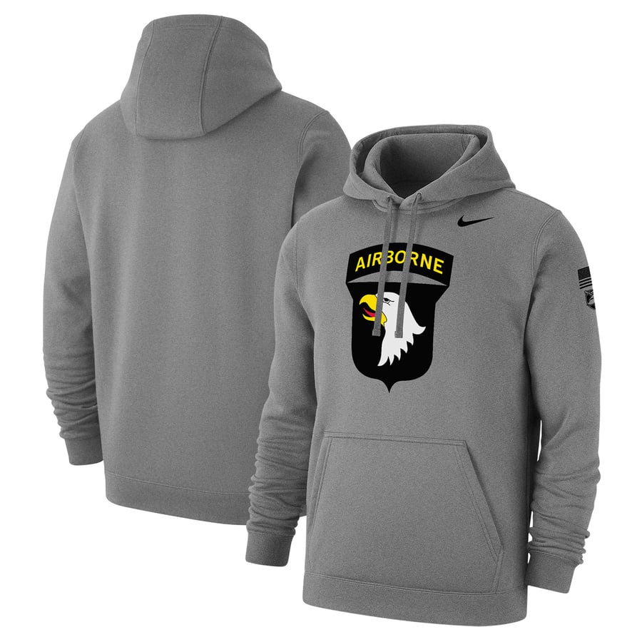 Nike Rivalry Week Men's Nike Gray Army Black Knights 2024 Rivalry Collection Airborne ...