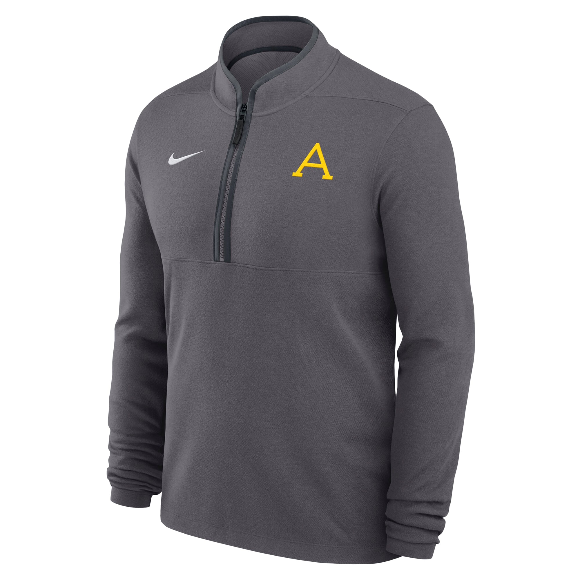 Men's Nike Gray Army Black Knights 2026 West Point Classic Collection Victory Quarter-Zip Pullover