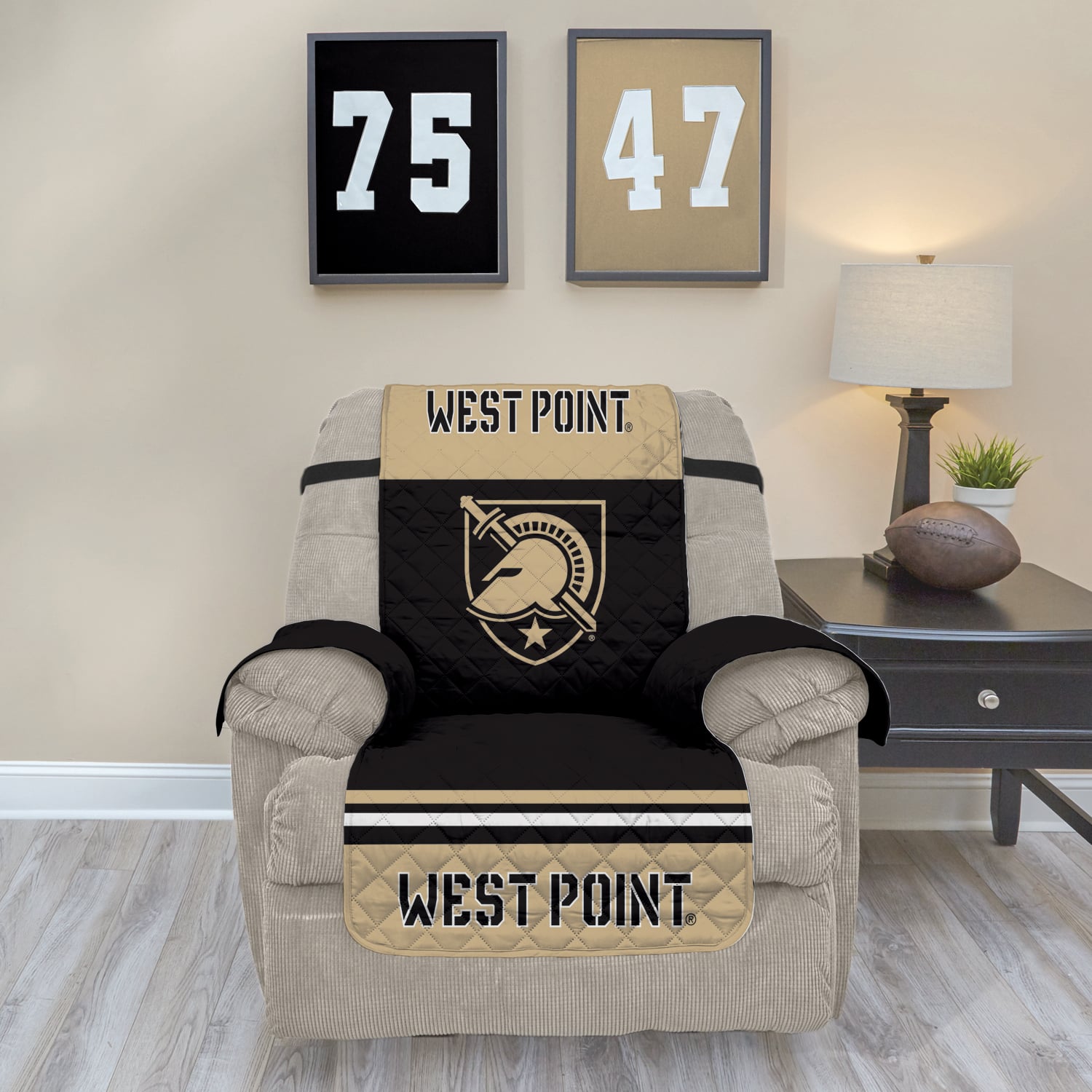 Protection pour fauteuil inclinable Pegasus Army Black Knights