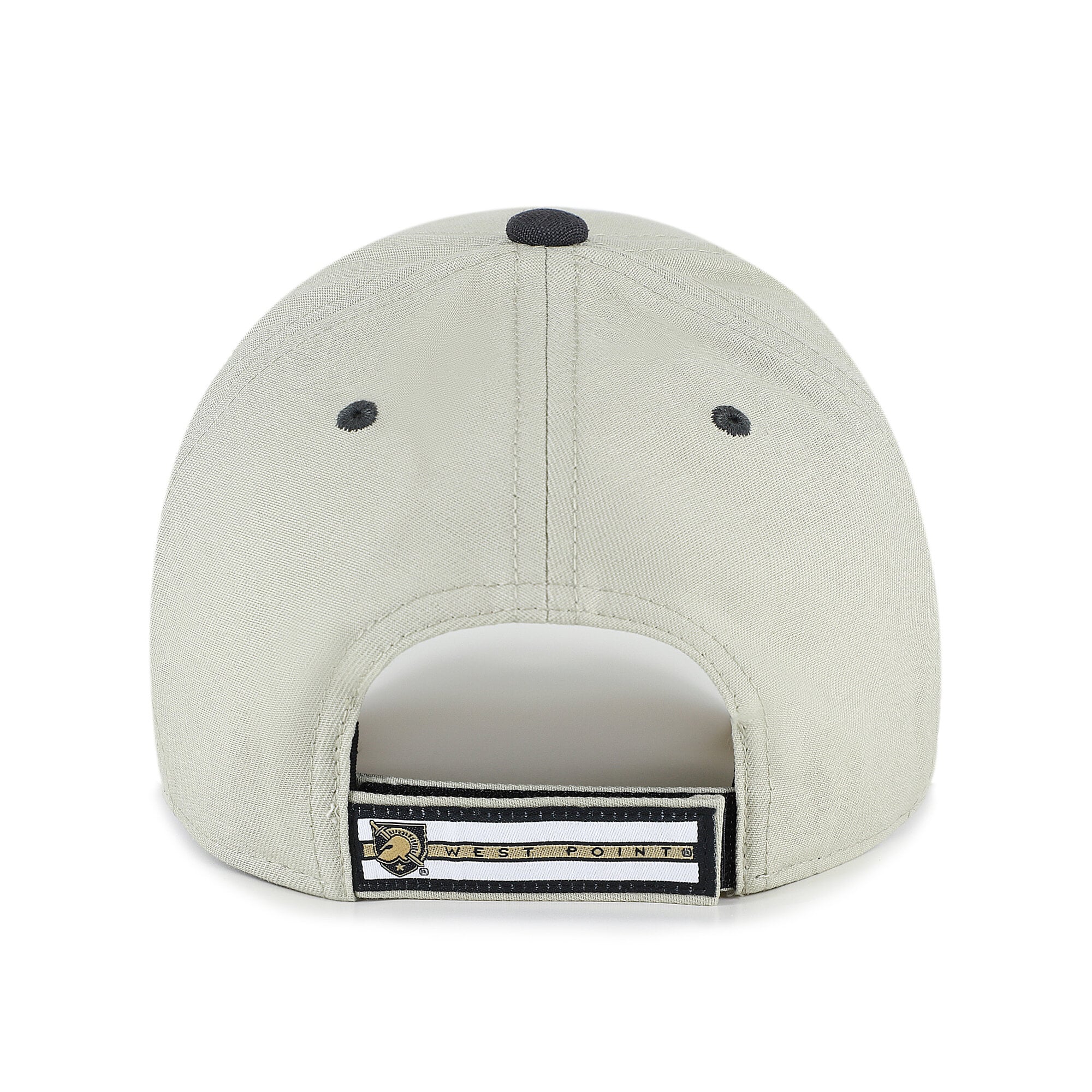 Casquette unisexe ajustable '47 Gris/Noir Armée Black Knights Texte demi-bloc MVP