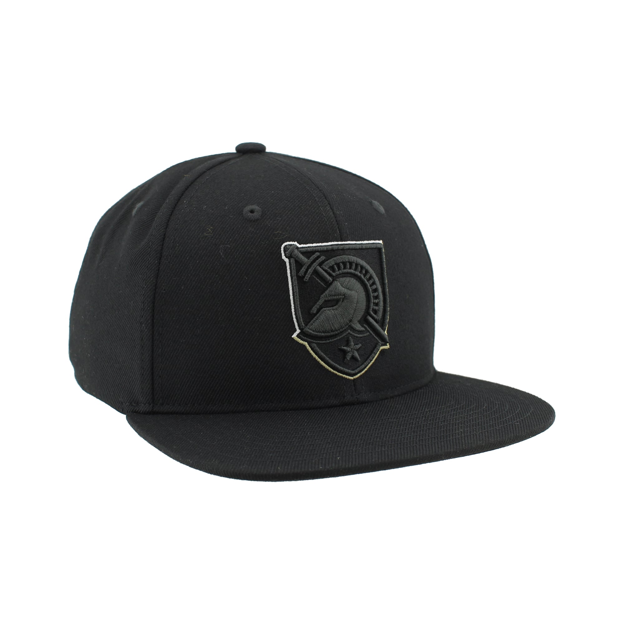 Casquette unisexe Zephyr Black Army Black Knights Slice 3D Z11 Snapback