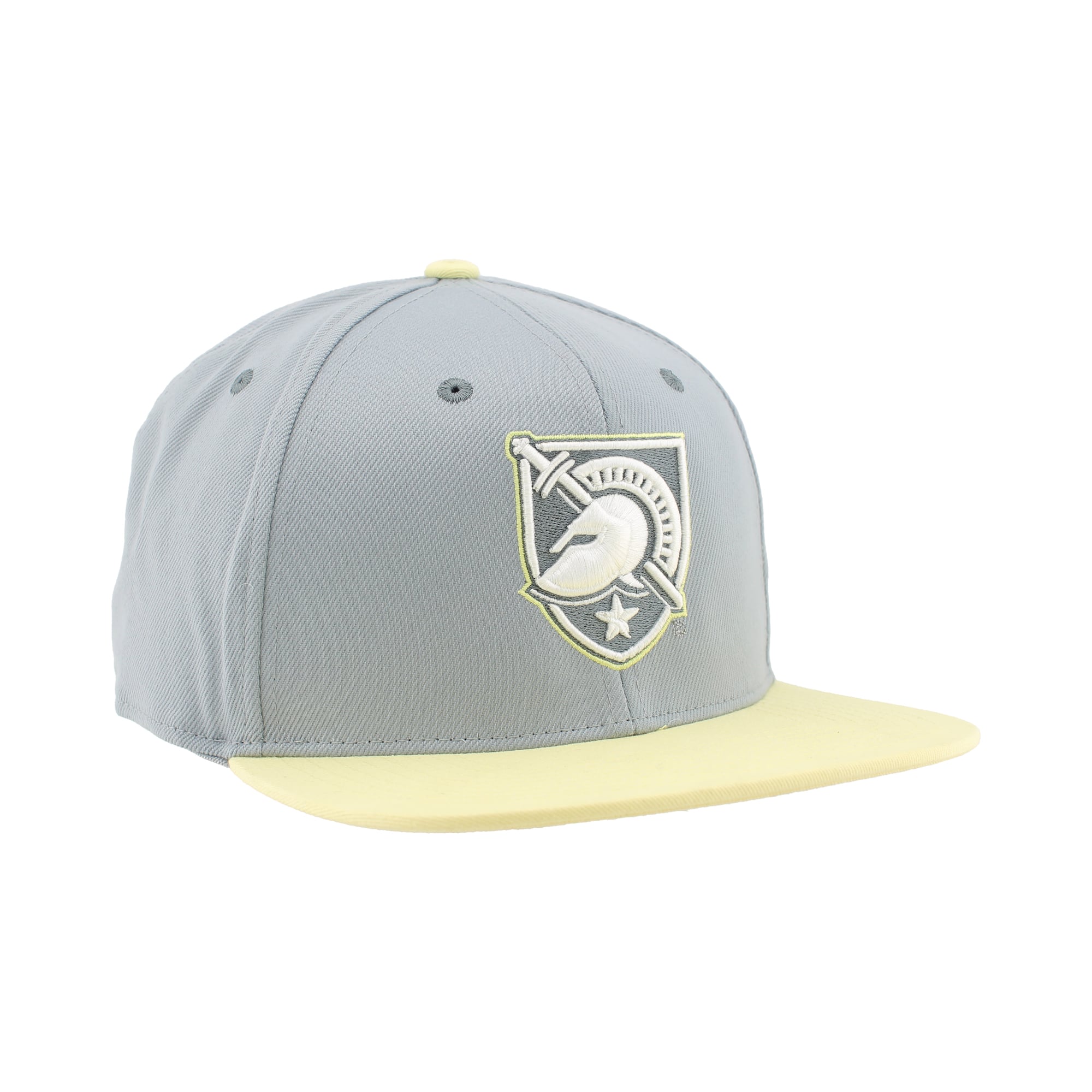 Unisex Zephyr  Gray Army Black Knights Pastel Fitted Hat