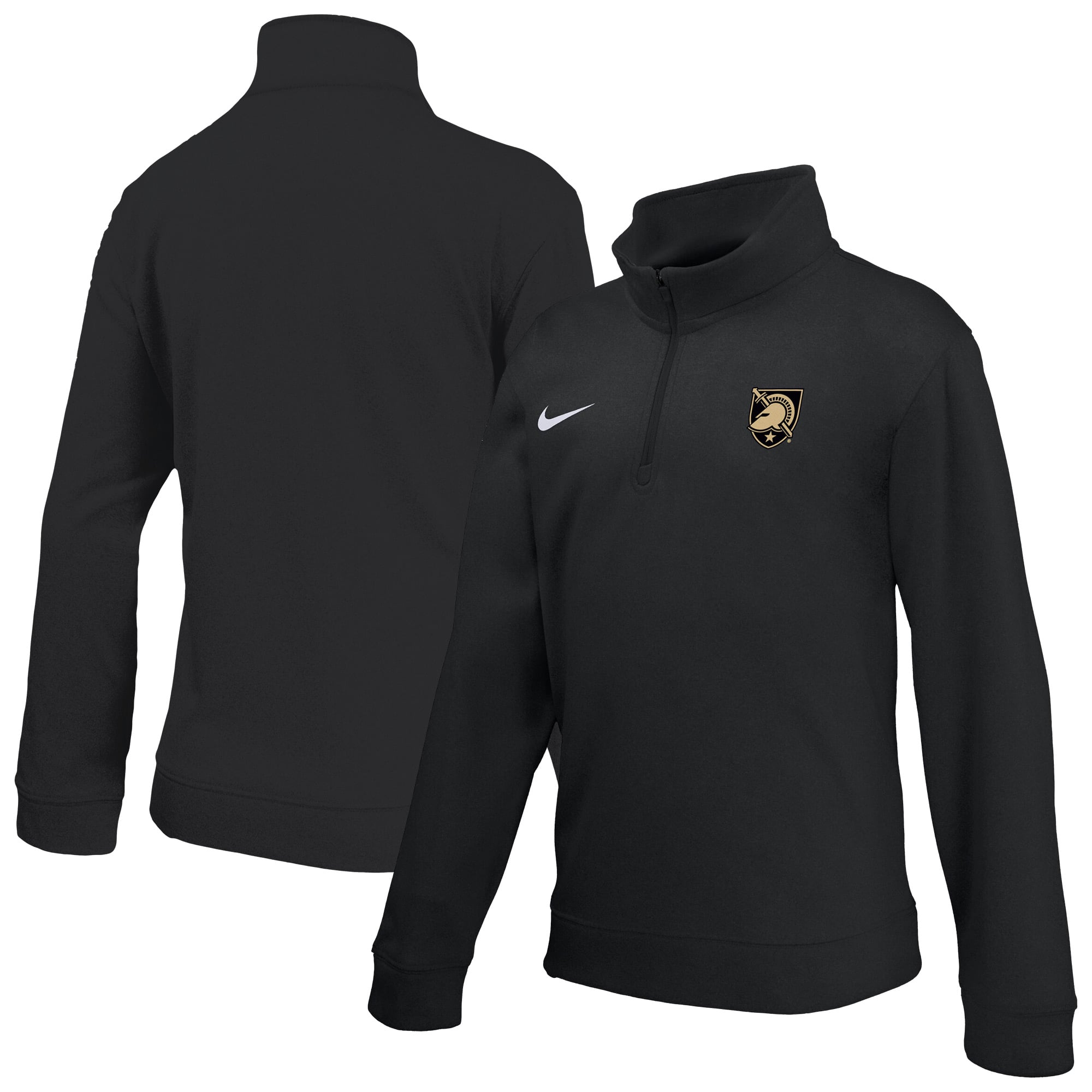 Youth Nike Black Army Knights Therma-FIT Quarter-Zip Pullover