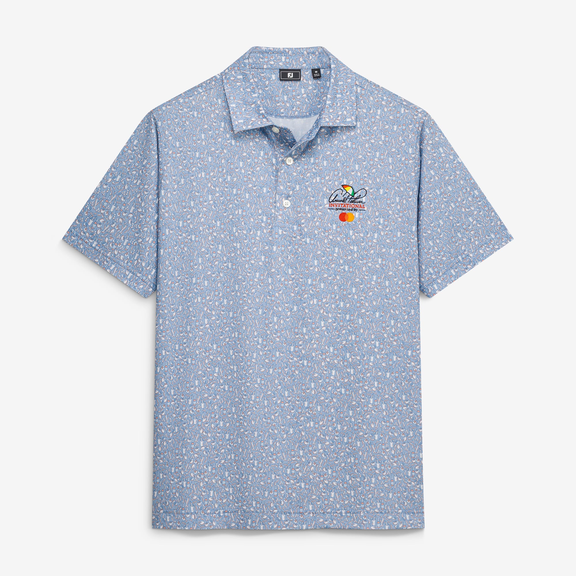 Men's FootJoy Blue Arnold Palmer Invitational Bloody Mary Lisle ProDry Polo