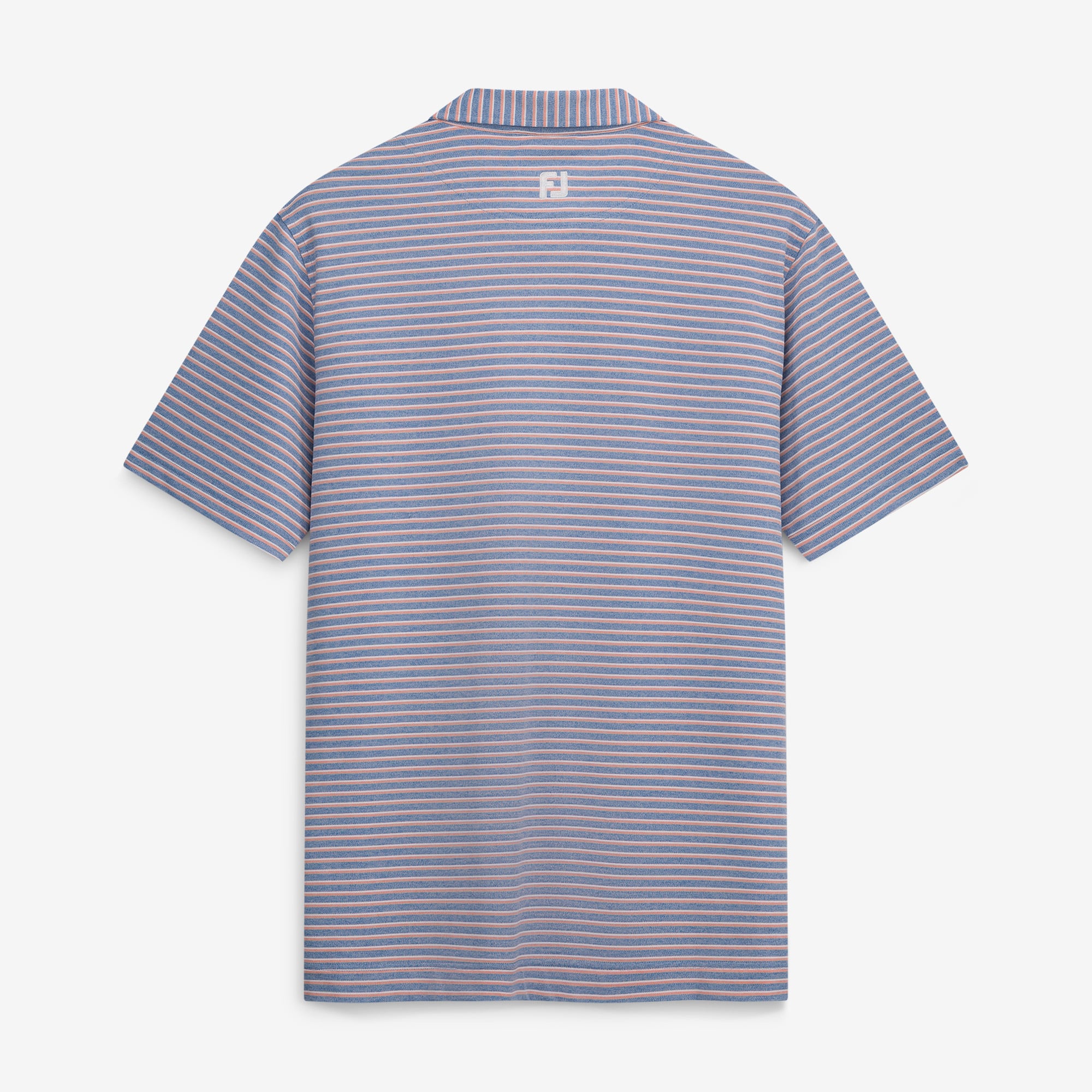 Men's FootJoy Blue Arnold Palmer Invitational Heather Pin Pop Stripe ProDry Polo