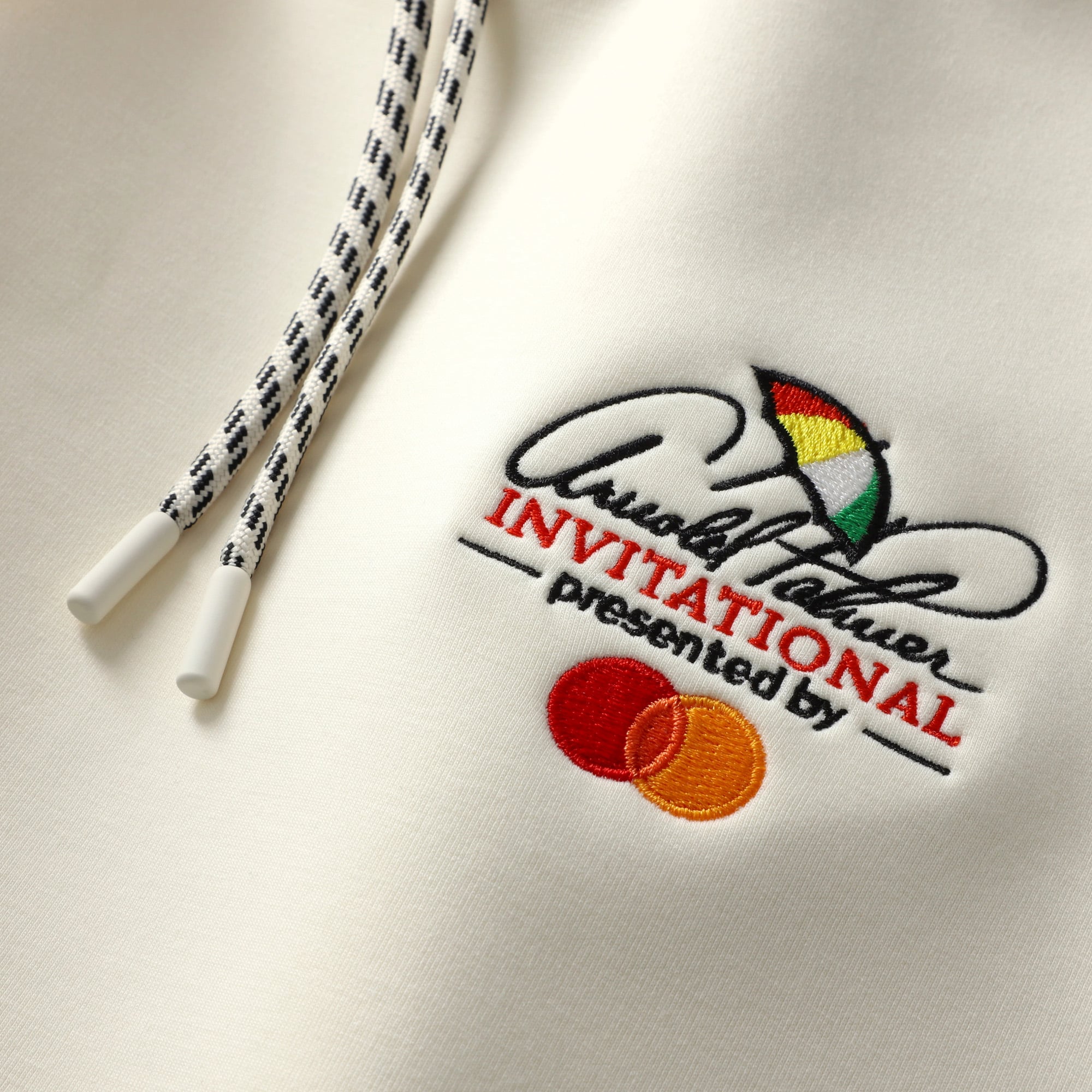 Men's FootJoy Cream Arnold Palmer Invitational Shift ProDry Tri-Blend Hoodie