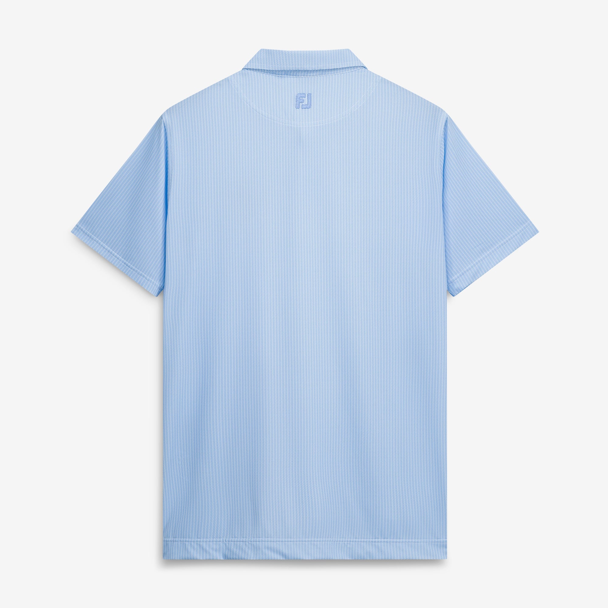 Men's FootJoy Light Blue Arnold Palmer Invitational Tee Time Print Lisle ProDry Polo