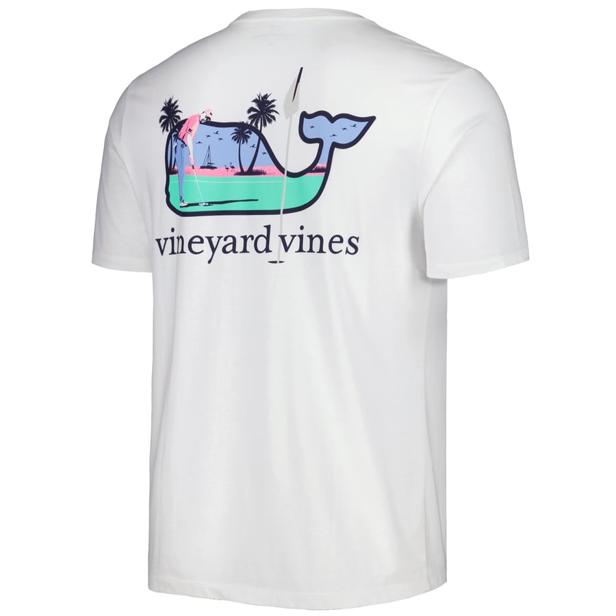 Vineyard Vines Mens T Shirts Men's Vineyard Vines Pink Kentucky Derby