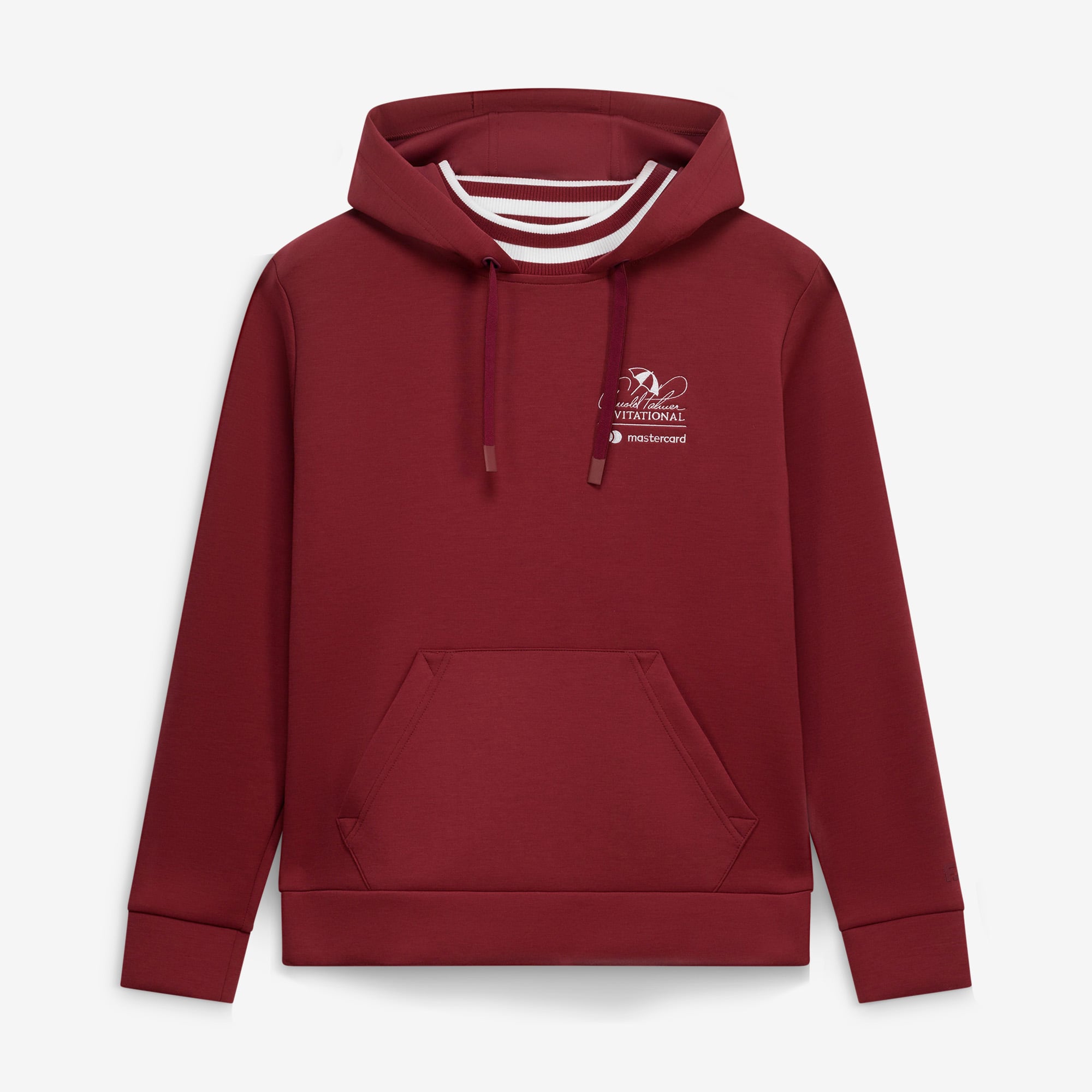 Women's FootJoy  Maroon Arnold Palmer Invitational Rib Collar Tri-Blend Hoodie