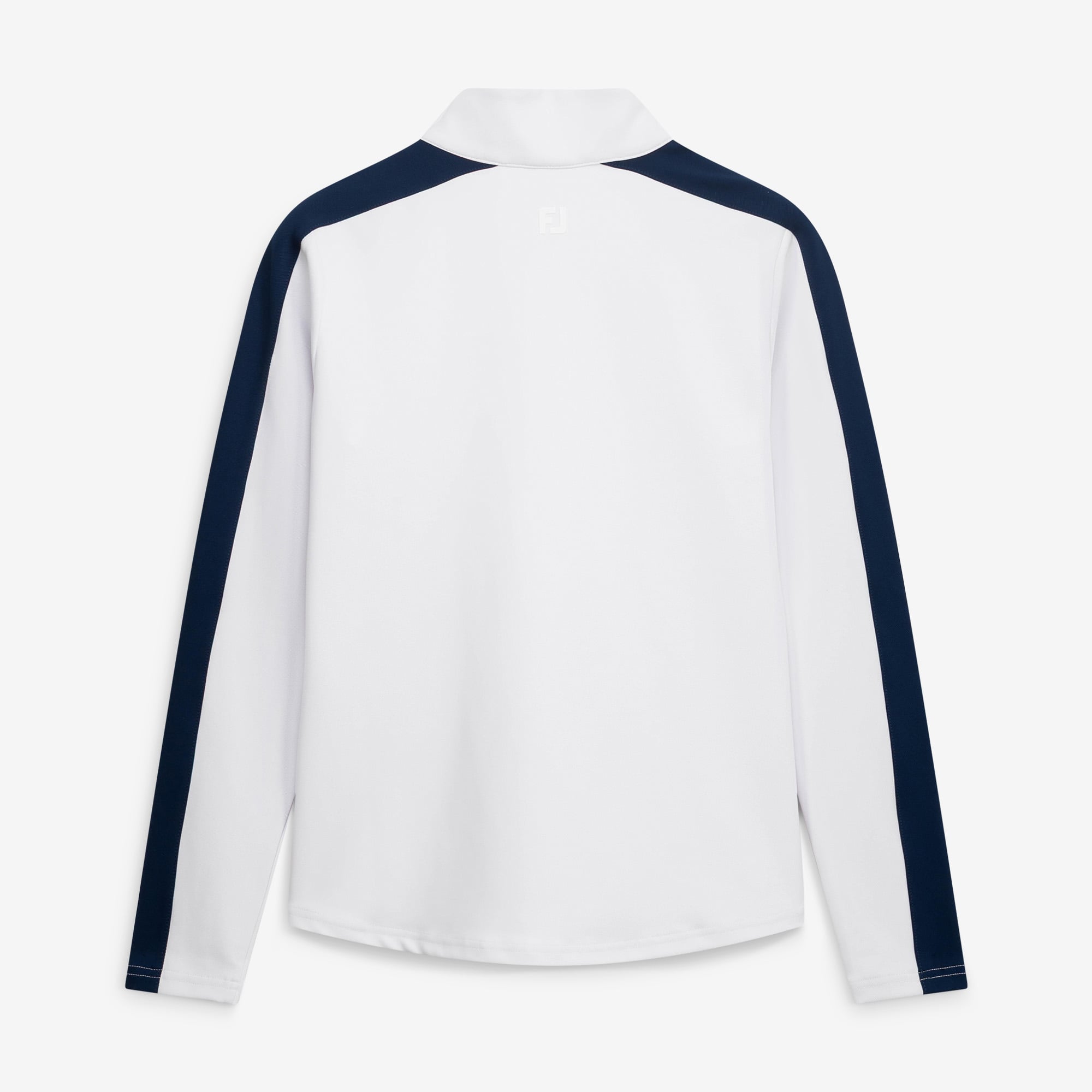 Women's FootJoy White Arnold Palmer Invitational Texture Quarter-Zip Pullover