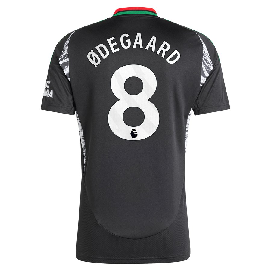 アーセナル 24/25 アウェイユニフォーム Ødegaard 8 プリント