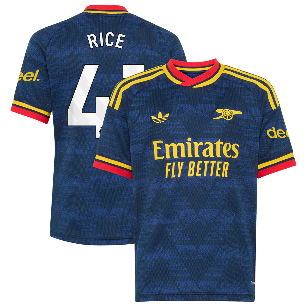 Arsenal adidas Away Shirt 2026-27 - Kids with Rice 41 printing